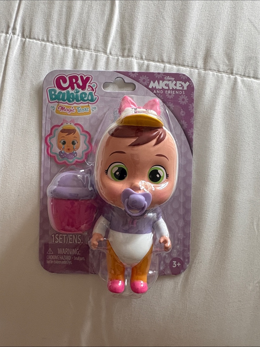Magic Tears Disney Mickey and Friends Purple Baby Doll Daisy Duck cry babies